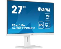 iiyama ProLite XUB2792QSU-W6 écran plat de PC 68,6 cm (27") 2560 x 1440 pixels Quad HD LED Blanc