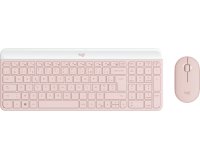 Logitech 920-011316 clavier Souris incluse Bureau RF sans fil AZERTY Français Rose