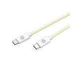 Celly USBCUSBCCOTTYL cable USB 1,5 m USB C Blanco, Amarillo