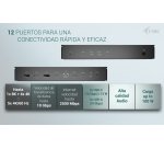i-tec Universal 5x 4K/60Hz Display Docking Station + Power Delivery 100W