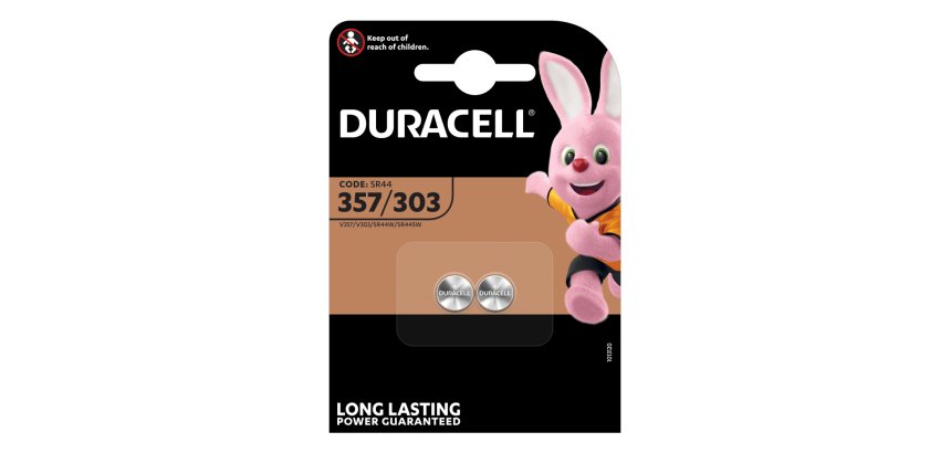 Duracell 303/357 Batteria monouso SR44 Ossido d'argento (S)