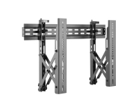 AISENS Soporte para Videowall Nivelable y Función Pop-Out para TV 45Kg de 37-70, Negro
