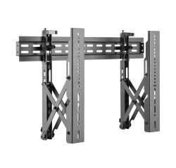 AISENS Soporte para Videowall Nivelable y Función Pop-Out para TV 45Kg de 37-70, Negro