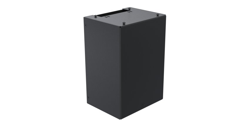 Ergonomic Solutions SpacePole Kiosk & Signage SPK210 accessoire de système de paiement en point de vente Fixation latérale du POS Noir Métal