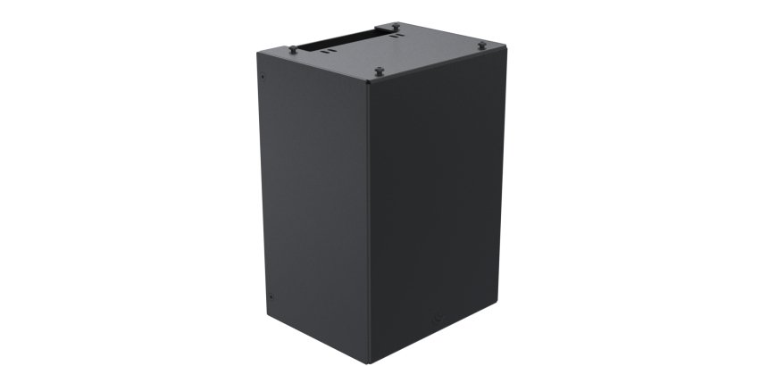 Ergonomic Solutions SpacePole Kiosk & Signage SPK210 accessoire de système de paiement en point de vente Fixation latérale du POS Noir Métal