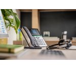 HP Poly Téléphone IP Poly Edge E550 compatible PoE