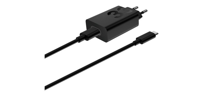 Motorola TurboPower 33W EU Universel Noir Secteur Charge rapide Intérieure