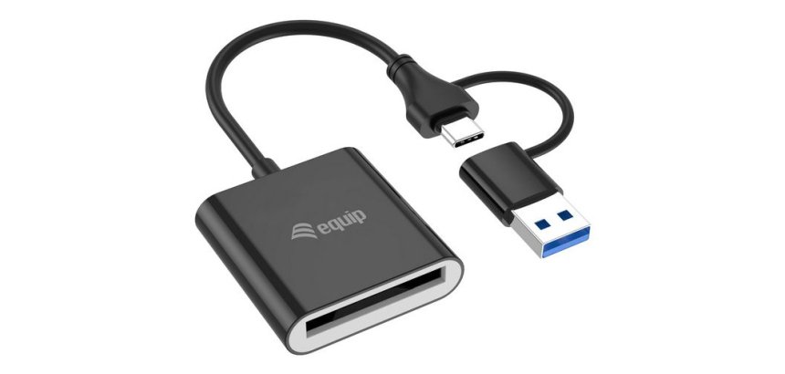 Equip 245461 card reader USB 3.2 Gen 2 (3.1 Gen 2) Type-C Black