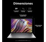 HP ZBook Power G11 A AMD Ryzen™ 7 8845HS Estación de trabajo móvil 40,6 cm (16") WUXGA 16 GB DDR5-SDRAM 512 GB SSD NVIDIA RTX A1000 Wi-Fi 6E (802.11ax) Windows 11 Pro AI PC Plata