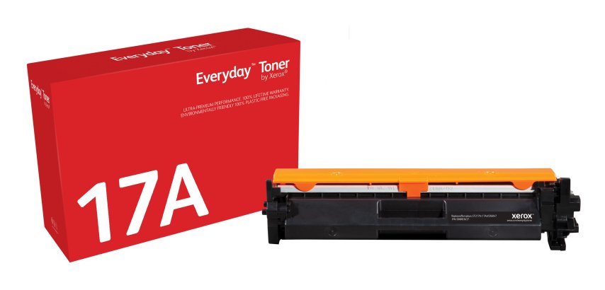 Everyday El tóner ™ Negro de Xerox es compatible con HP 17A (CF217A), Capacidad estándar