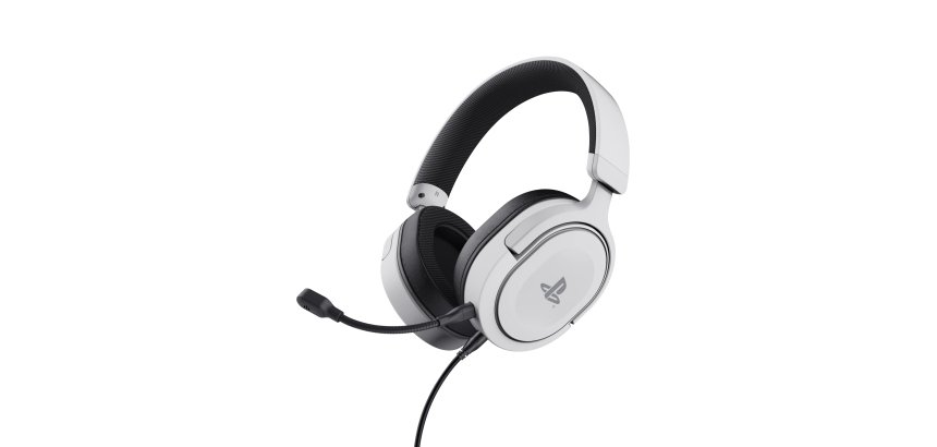 Trust GXT 498 Forta Casque Avec fil Arceau Gaming Noir, Blanc