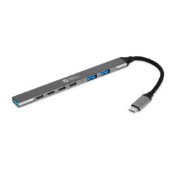 BakkerElkhuizen USB-C Hub 7-in-1 (3A+4C)