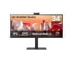 LG 34BA85QE-B pantalla para PC 86,4 cm (34") 3440 x 1440 Pixeles Wide Quad HD LCD Negro