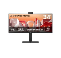 LG 34BA85QE-B computer monitor 86.4 cm (34") 3440 x 1440 pixels Wide Quad HD LCD Black