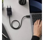 StarTech.com USB-C 30W Wandladegerät, Tragbares GaN-Ladegerät, Schnellladung USB Power Delivery, GaN 5V/9V/15/20V PD, USB-C Ladegerät, Schwarz