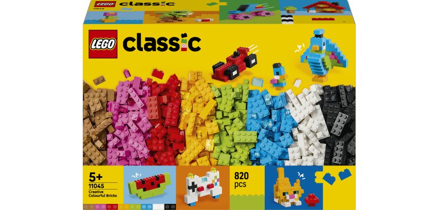 LEGO Classic Creative Colourful Bricks