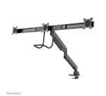 Neomounts NM-D775DX3BLACK Monitor arm 17-27" - gas spring - Topfix - 180°-stop