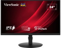 Viewsonic VA VA2408-HDJ écran plat de PC 61 cm (24") 1920 x 1080 pixels Full HD LED Noir