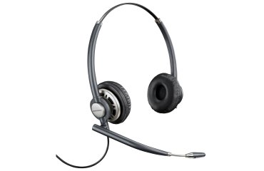 HP Poly Auriculares binaurales Poly EncorePro 720 con desconexión rápida