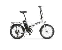 Nilox URBAN - eBike J1 Pro Bianco Acciaio 50,8 cm (20") 23,5 kg