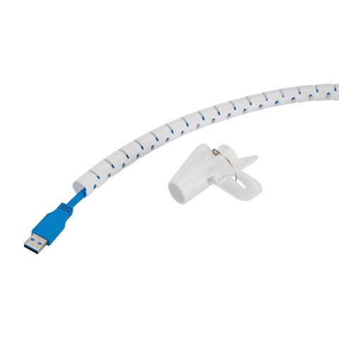 Neomounts ADS06-140WH Organizador para cables - para 1-3 cables - universal