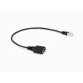 Equip 147944 cavo audio 0,25 m RJ-9 2 x 3.5mm Nero