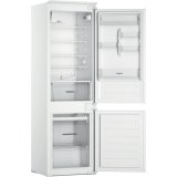 WHIRLPOOL Réfrigérateur congélateur encastrable WHC18D021A1SFFR, 268 litres, Froid brassé,