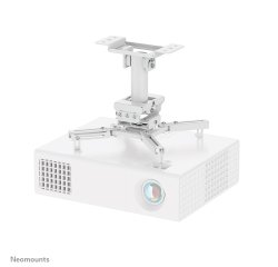 Neomounts CL25-530WH1 Soporte de techo para proyector - alt. 25,5 cm - fácil montaje - movimiento completo
