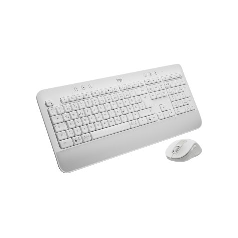 Logitech 920-011022 teclado Ratón incluido Oficina Bluetooth QWERTZ Alemán Blanco