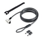 StarTech.com Câble Antivol PC Compatible avec Noble Wedge® de 2m - Câble de Sécurité avec Verrou à Clé, Câble Antivol pour Ordinateur Portable Dell XPS/Latitude/2-in-1 - Câble de Verrouillage
