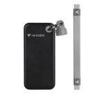 Verbatim Pocket SSD Sleutelhanger met kabelbevestiging - 128GB Zwart/Oranje