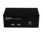 StarTech.com Commutateur KVM 2 ports DisplayPort, USB et audio - Switch KVM - 2560 x 1600