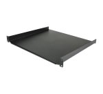 StarTech.com Étagère pour Rack Serveur 1U - Étagère Universelle pour Rack/Armoire d'Équipement Réseau 19" - Acier Gros Calibre - Capacité de Poids 20kg - Plateau de 41cm de Profondeur, Noir