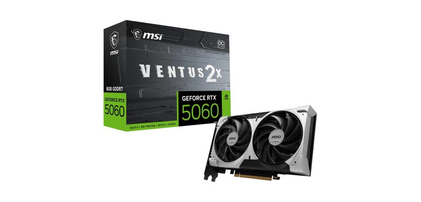MSI GeForce RTX 5060 8G VENTUS 2X OC V1 NVIDIA 8 GB GDDR7