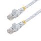 StarTech.com Cable de 3m Blanco de Red Fast Ethernet Cat5e RJ45 sin Enganche - Cable Patch Snagless