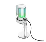 Trust GXT 238W Auron Gris, Blanc Microphone pour podcast