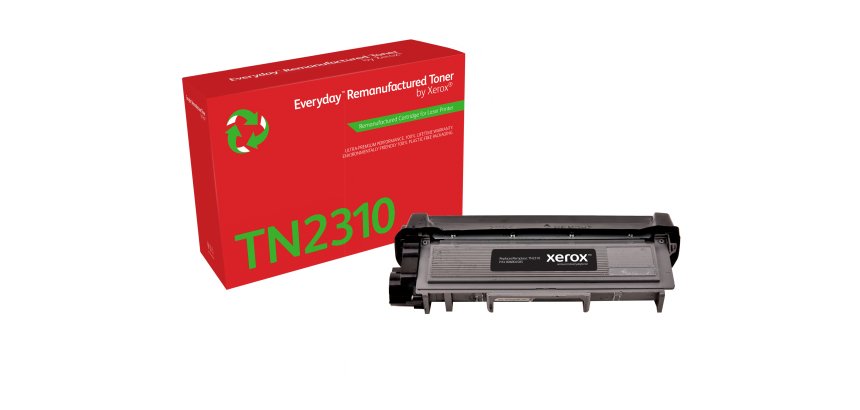 Tóner Everyday™ Mono remanufacturado de Xerox es compatible con Brother TN-2310, Capacidad estándar