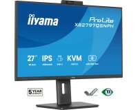 iiyama ProLite XB2797QSNPH-B1 27IN IPS LCD 4MS 2560X1440 350CD/M2 HDMI/DP/USB 2 écran plat de PC 68,6 cm (27") 2560 x 1440 pixels Quad HD Noir