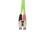 StarTech.com 15m (49.2ft) LC to LC (UPC) OM5 Multimode Fiber Optic Cable, 50/125µm Duplex LOMMF Zipcord, VCSEL, 40G/100G, LSZH Fiber Jumper Cord