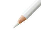 Crayon stabilo all mine grasse adapté à toutes surfaces aquarellable finition tête trempée coloris blanc