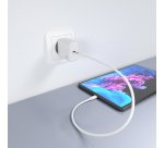 AISENS Cargador GaN 45W, 1xUSB-C PD3.0, Blanco