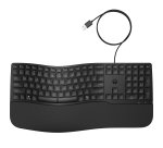 HP 485 CFT WD KBD clavier Bureau USB Noir