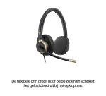 HP Poly Mission 825 Stereo USB Wired Headset (Bulk)