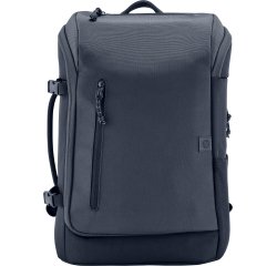HP Travel 25 Liter 15.6 Iron Grey Laptop-Rucksack + 125 Kabelgebundene Maus Rucksack Reiserucksack Blau, Grau Polyester