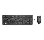 HP 230 WL MOUSE+KB COMBO FR clavier Souris incluse Bureau RF sans fil Noir