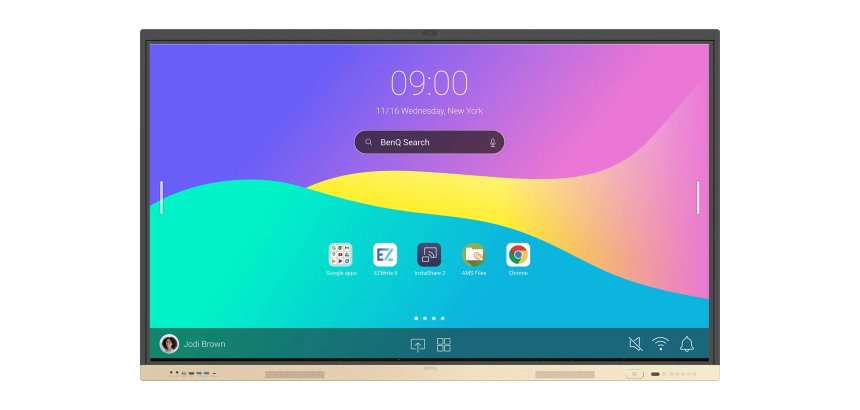 BenQ RE9804FV tableau blanc interactif 2,49 m (98") 3840 x 2160 pixels Écran tactile Noir