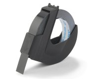 DYMO Authentic Embossing Label Tape | 9 mm x 3 m roll | White Print on Black | Self-Adhesive | for Embossing Label Makers | 1 Count