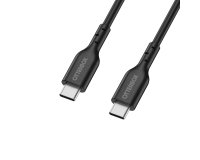 OtterBox USB-C to USB-C, M/M, Noir, 2 m - produits livrés sans emballage