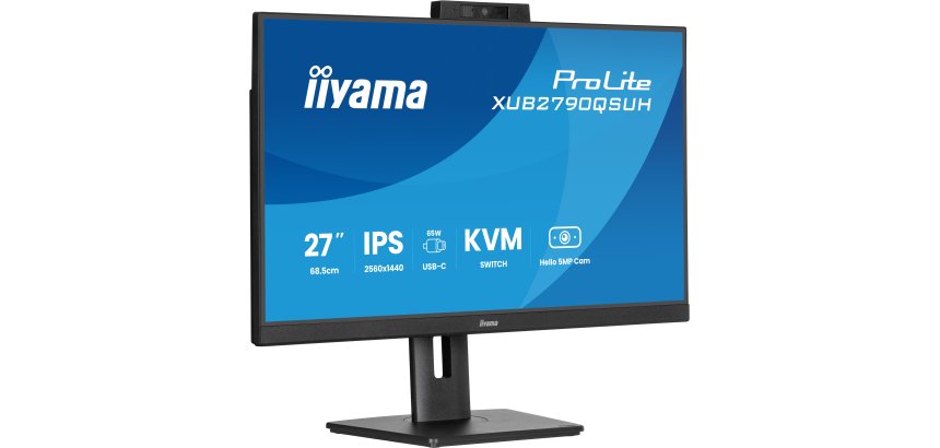 iiyama ProLite XUB2790QSUH-B2 PC Monitor 68.6 cm (27") 2560 x 1440 pixels Quad HD LED Black