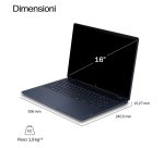 HP E4EX3EA laptop Copilot+ PC AMD Ryzen AI 7 445 40,6 cm (16") Touch screen 2K 32 GB LPDDR5x-SDRAM 1 TB SSD Wi-Fi 7 (802.11be) Windows 11 Home Blu